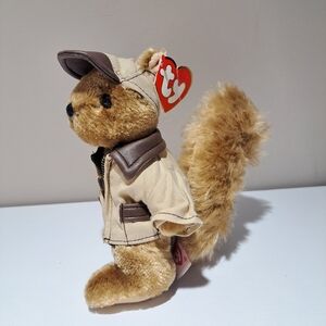 TY beanie baby Attic Treasures jointed Buck the Squirrel